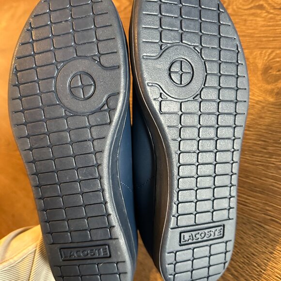 BNWOB Lacoste Blue Carnaby Sneakers - Size 6 - Picture 5 of 8